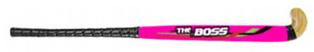Pink Wooden Field Hockey Sticks